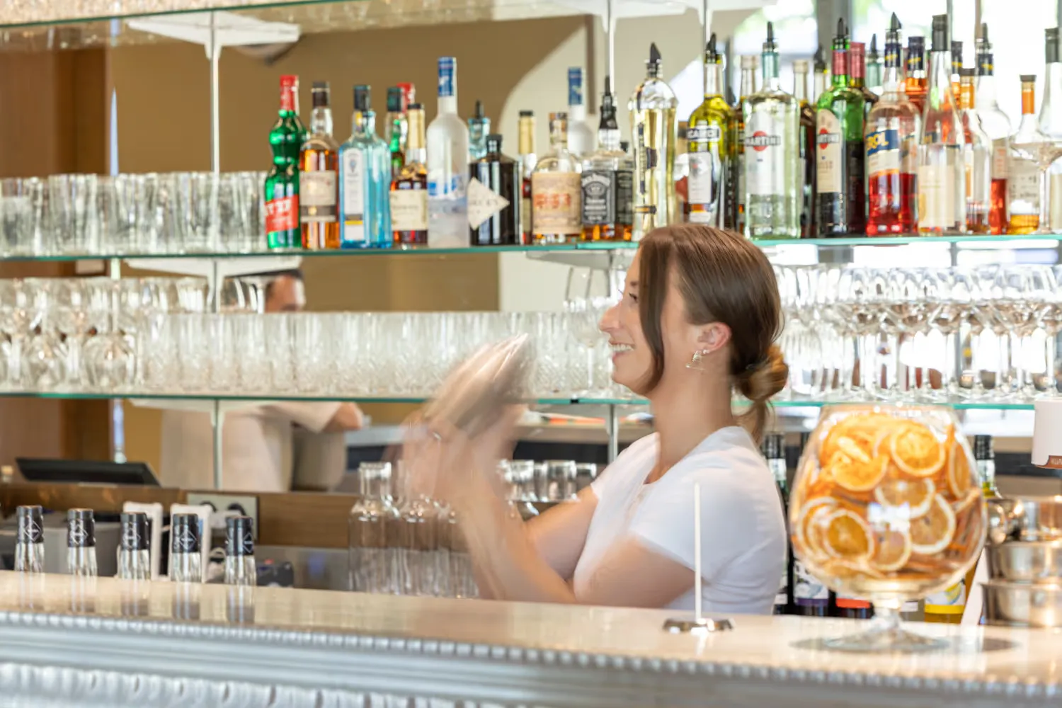 Cocktail préparé au bar