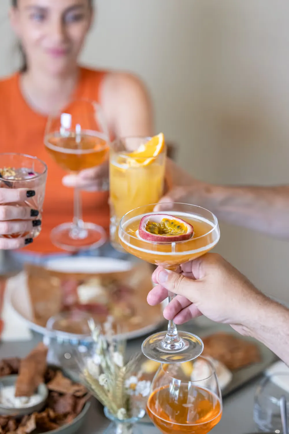 Cocktails servis en terrasse